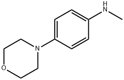 N-甲基- 4-吗啉基苯胺, 173186-17-9, 结构式
