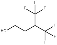 1-Butanol, 4,4,4-trifluoro-3-(trifluoromethyl)- Structure
