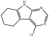 4-Chloro-6,7,8,9-Tetrahydro-5H-Pyrimido[4,5-B]Indole, 173458-87-2, 结构式