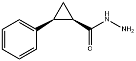 (1R,2S)-2-phenylcyclopropanecarbohydrazide Structure