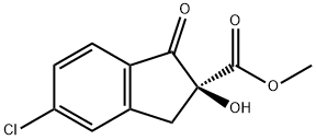 (2S)-Methyl 5-chloro-2,3-dihydro-2-hydroxy-1-oxo-1H-indene-2-carboxylate|(2S)-5-氯-2,3-二氢-2-羟基-1-氧代-1H-茚-2-羧酸甲酯