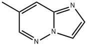 7-methylimidazo[1,2-b]pyridazine 化学構造式
