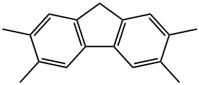 2,3,6,7-Tetramethyl-9H-fluorene Structure