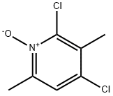 2,4-二氯-3,6-二甲基吡啶 1-氧化 结构式