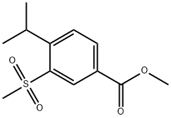 Methyl 4-isopropyl-3-(methylsulfonyl)benzoate