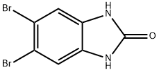 5,6-二溴-1,3-二氢-2H-苯并[D]咪唑-2-酮 结构式