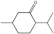 薄荷酮, 17627-49-5, 结构式