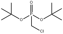 Di-tert-butyl chloromethylphosphonate 化学構造式