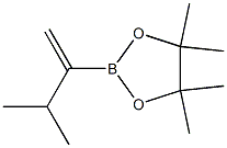 4,4,5,5-tetramethyl-2-(3-methylbut-1-en-2-yl)-1,3,2-dioxaborolane 化学構造式