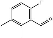 6-fluoro-2,3-dimethylbenzaldehyde 化学構造式