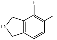 4,5-Difluoro-2,3-dihydro-1H-isoindole Structure