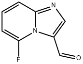 5-Fluoro-imidazo[1,2-a]pyridine-3-carbaldehyde Struktur