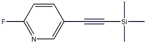 2-Fluoro-5-((trimethylsilyl)ethynyl)pyridine|