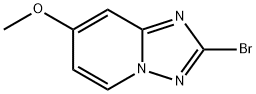 2-Bromo-7-methoxy-[1,2,4]triazolo[1,5-a]pyridine,1782752-81-1,结构式