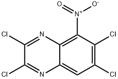 2,3,6,7-四氯-5-硝基喹喔啉, 178619-87-9, 结构式