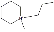 N-丙基-N-甲基哌啶碘盐 结构式