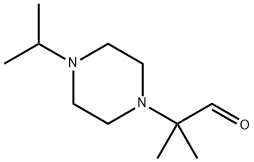 2-(4-Isopropylpiperazin-1-yl)-2-methylpropanal Structure