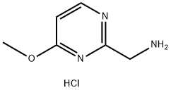 (4-methoxypyrimidin-2-yl)methanamine dihydrochloride, 1788043-89-9, 结构式