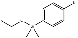 对溴苯基二甲基乙氧基硅烷, 17903-34-3, 结构式