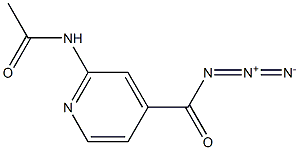 N-(4-(azidocarbonyl)pyridin-2-yl)acetamide,179554-64-4,结构式