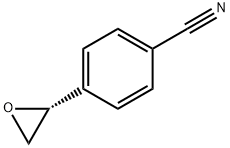 (R)-4-腈基苯基环氧乙烷 结构式