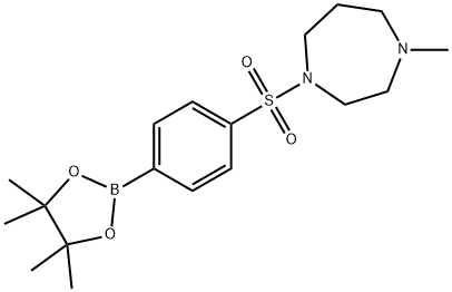 1800426-81-6 4-(4-Methylhomopiperazin-1-ylsulfonyl)phenylboronic acid pinacol ester