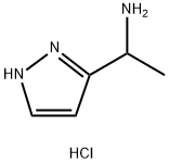 1-[1H-Pyrazol-3-yl]ethanamine dihydrochloride Structure