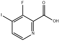 2-羧酸-3-氟-4-碘吡啶, 1803766-95-1, 结构式