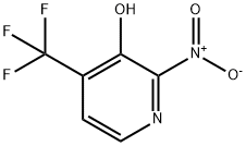 3-Pyridinol, 2-nitro-4-(trifluoromethyl)- 结构式