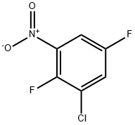 1-氯-2,5-二氟-3-硝基苯 结构式
