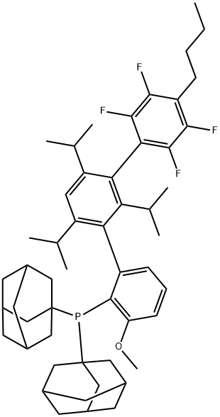 AlPhos|[4''-丁基-2'',3'',5'',6''-四氟-3-甲氧基-2',4',6'-三异丙基[1,1':3',1''-三联苯]-2-基]二(金刚烷-1-基)膦