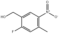 (2-Fluoro-4-methyl-5-nitro-phenyl)-methanol 结构式