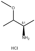 2-Methoxy-1-methyl-propylamine hydrochloride Structure