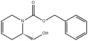 (S)-Benzyl 6-(hydroxymethyl)-5,6-dihydropyridine-1(2H)-carboxylate Struktur