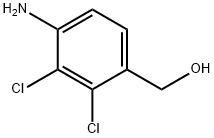 (4-氨基-2,3-二氯苯基)甲醇, 1808915-46-9, 结构式