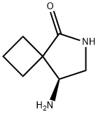 (8S)-8-amino-6-azaspiro[3.4]octan-5-one 结构式