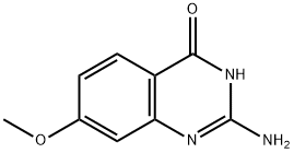 4(3H)-Quinazolinone, 2-amino-7-methoxy- Struktur