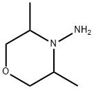 3,5-dimethyl-4-morpholinamine Structure