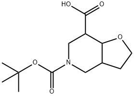 5-(Tert-Butoxycarbonyl)Octahydrofuro[3,2-C]Pyridine-7-Carboxylic Acid Structure