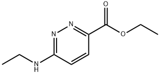 Ethyl 6-(Ethylamino)pyridazine-3-carboxylate Structure