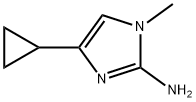 4-cyclopropyl-1-methyl-1H-imidazol-2-amine,1824145-92-7,结构式