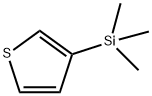 3-(trimethylsilyl)Thiophene Struktur