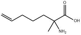 2-amino-2-methyl-6-Heptenoic acid 化学構造式
