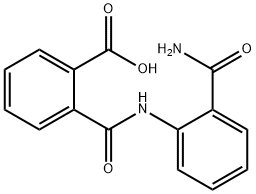 Benzoic acid,2-[[[2-(aminocarbonyl)phenyl]amino]carbonyl]-
,18257-54-0,结构式