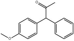 1-(4-Methoxyphenyl)-1-phenylpropan-2-one 化学構造式