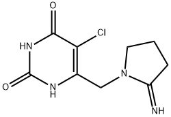 183204-74-2 5-氯-6-[(2-亚氨基-1-吡咯烷基)甲基]-2,4(1H,3H)-嘧啶二酮