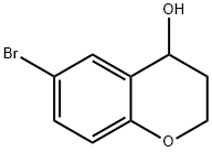 6-Bromo-3,4-Dihydro-2H-1-Benzopyran-4-Ol Structure
