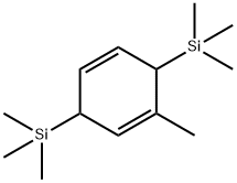 1-甲基-3,6-双(三甲基硅基)环己-1,4-二烯 结构式