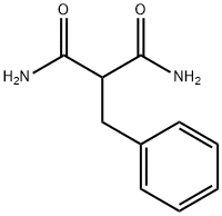 2-BENZYLMALONAMIDE Struktur