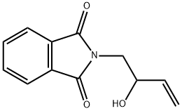 3-Hydroxy-4-phthalimido-1-butene 化学構造式